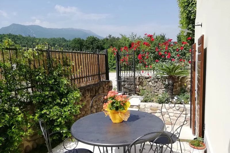Delightful country flat among the vineyards