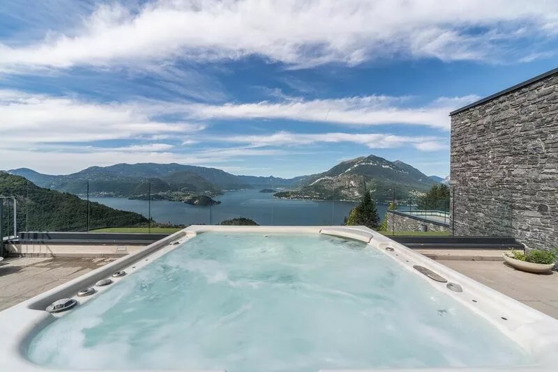 Apartment “Residence Le Terrazze” with Mountain View, Pool & Wi-Fi