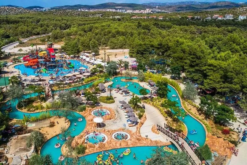 Luxury villa with heated pool, Marina-Trogir