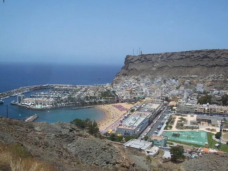 Puerto de Mogán, Mele Apartment, in Gran Canaria. Best weather in the world.
