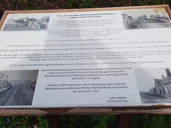 The Old Addington And Ringstead Rail Station