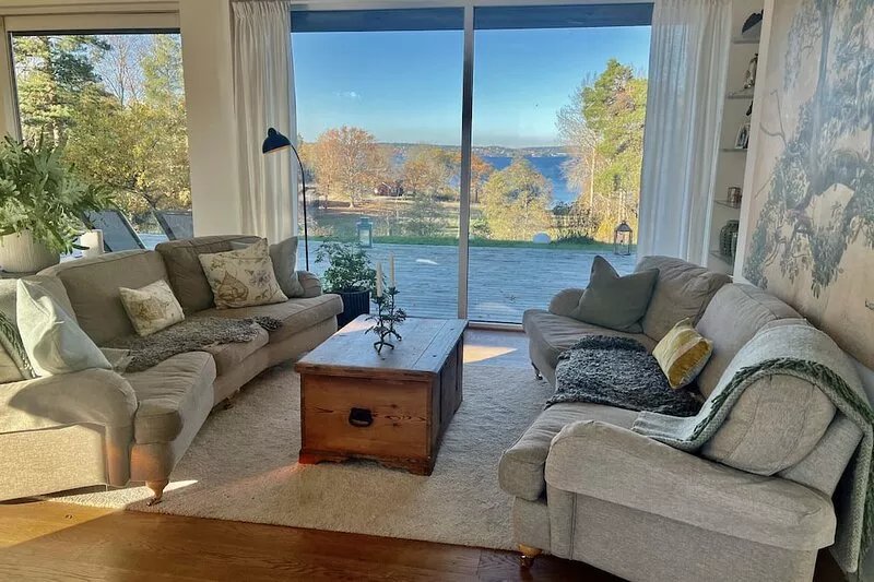 Private villa with a sea view on Ingarö near Stockholm