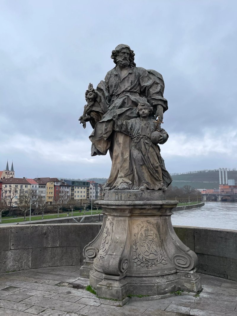 Bruckenstatue Joseph Mit Jesuskind