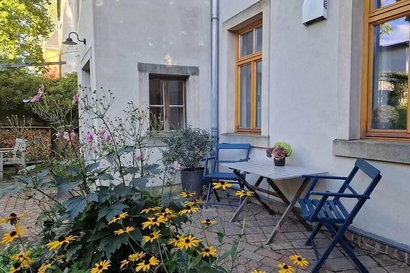 Stylishly furnished apartment in Dresden including bicycles, close to the center