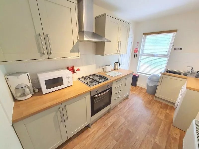 Two-bedroom 1st floor flat with Superfast Wi-Fi