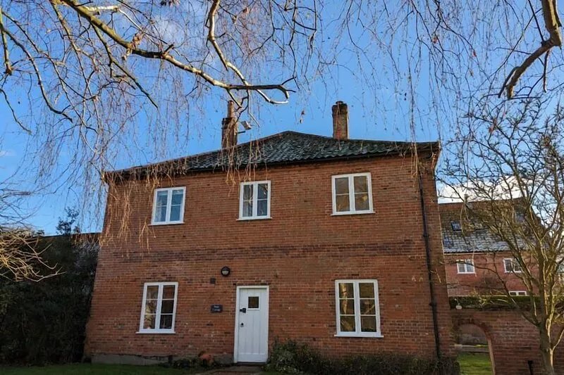 Family cottage overlooking the duck pond, on a farm near Norwich City