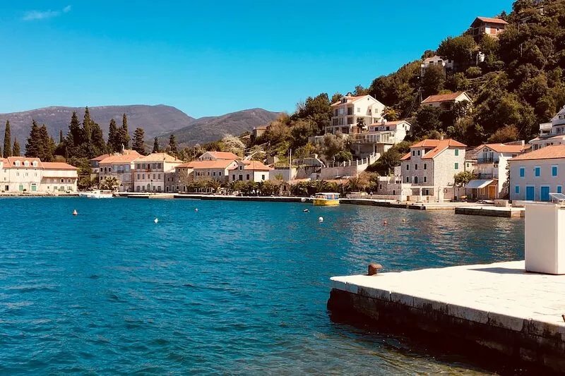 New Ground Floor Apt With Stunning Views Of Kotor Bay From The Balcony And Pool