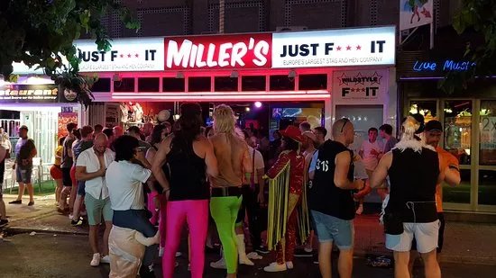 Benidorm Just FK It BAR Millers