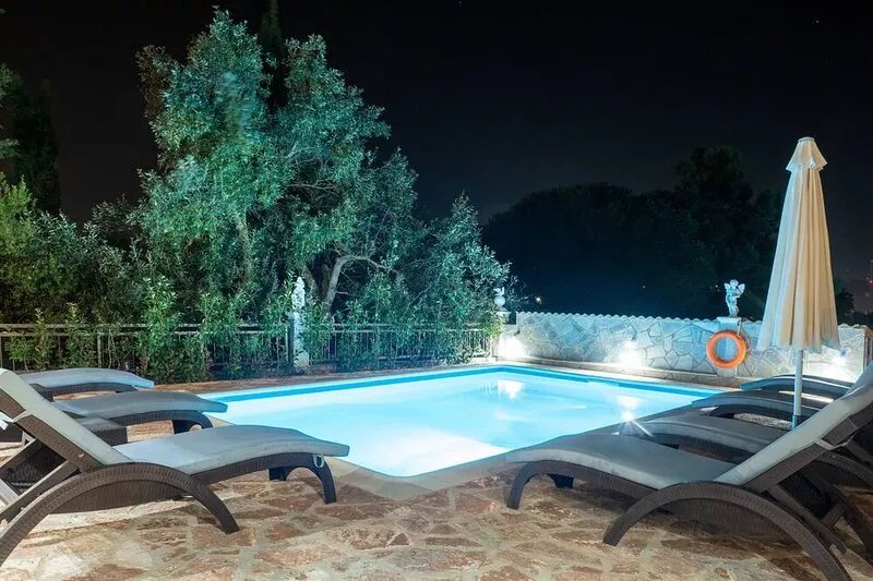 Corfu Private Villa With Pool. Short Walk to City