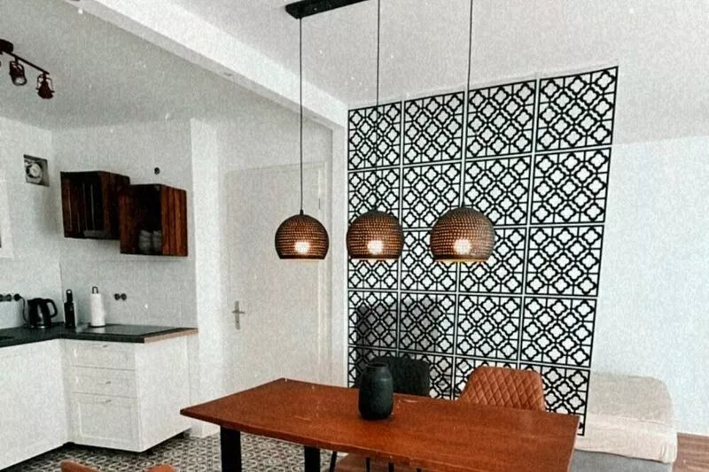 Beautiful, new studio in a lively region