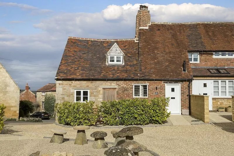 A charming cottage newly refurbished to provide a comfortable living space.