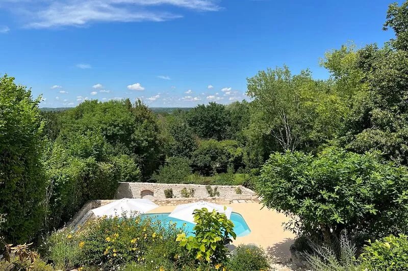 Charming Wine Makers Cottage . Amboise , Loire Valley , AC & SALT SWIMMING POOL!