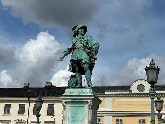 Gustav II Adolfs staty Goteborg