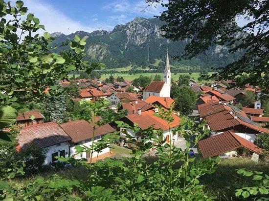 Der Kurpark in Schwangau
