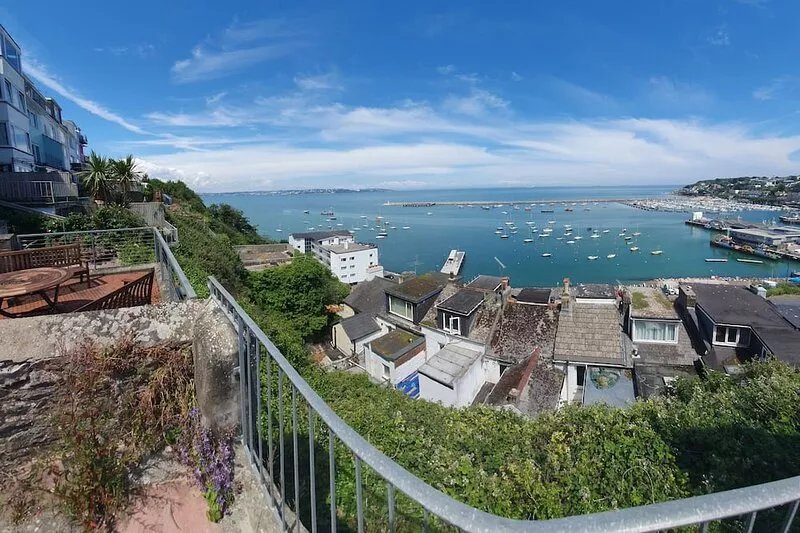 Spacious town house with commanding views over all of Torbay.