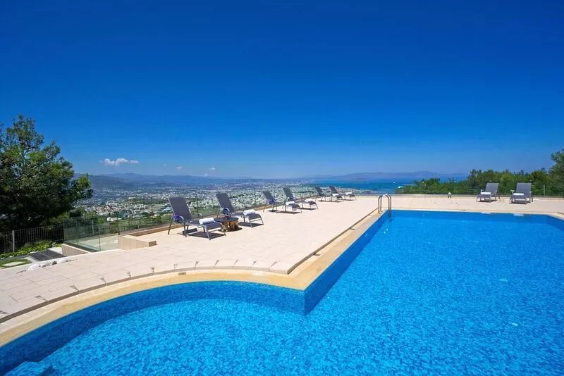 Golden Key Villa, a spectacular 13-bedroom retreat with a 55 sqm sea view pool!