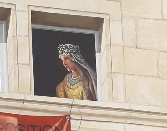 Fresque Ces femmes et ces hommes qui ont fait l'histoire de Dole