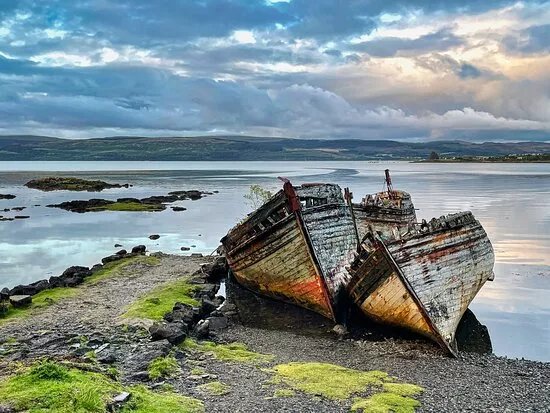 Ship Wreck at Salen Beach