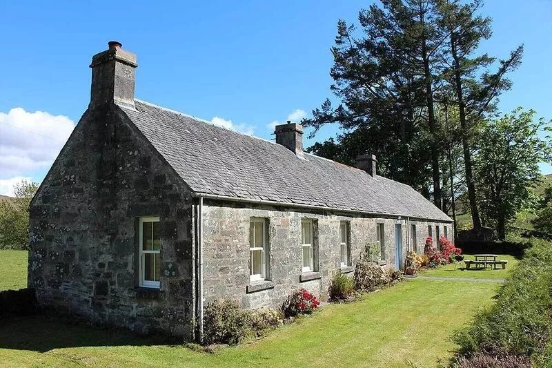 On a private hill farm estate. Set in stunning scenery close to the coast.