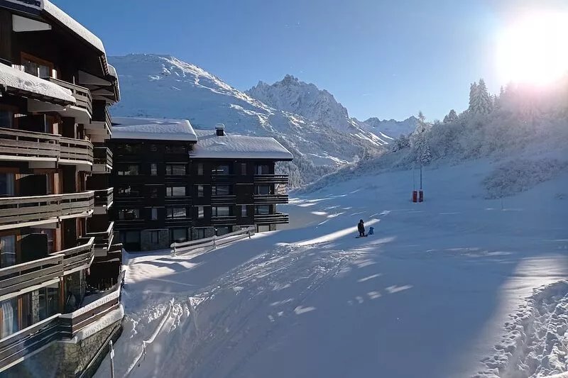 Mottaret, 3 Valleys, 2 rooms, sunny, sleeps 6, skis