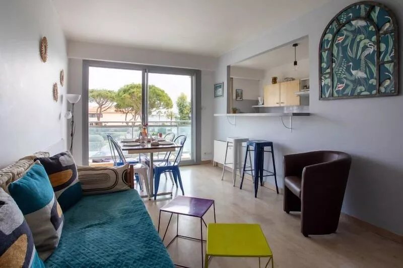 Apartment La Pinede  in Cagnes - sur - Mer, Cote d'Azur - 4 persons, 1 bedroom