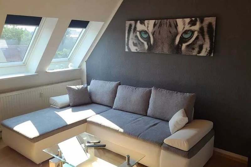2-room vacation apartment with 3 beds in a quiet residential complex