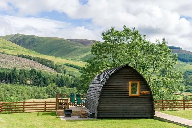 Cosy Rural Cabin With Hillside Viewpoint