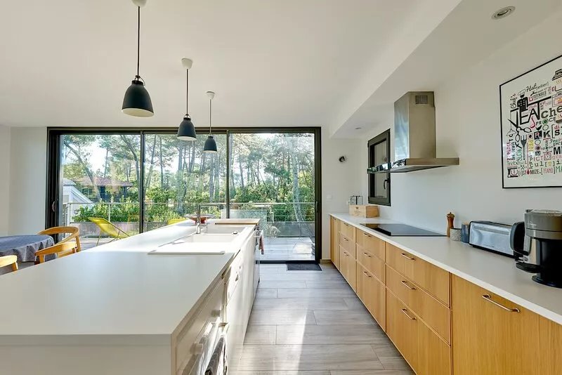 Contemporary villa Cap Ferret 5 mns from the beach of the Americans - Bassin