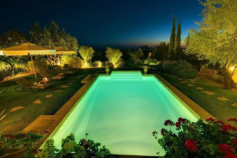New, high-end sea view villa with Chef, large pool & garden + skippered boat