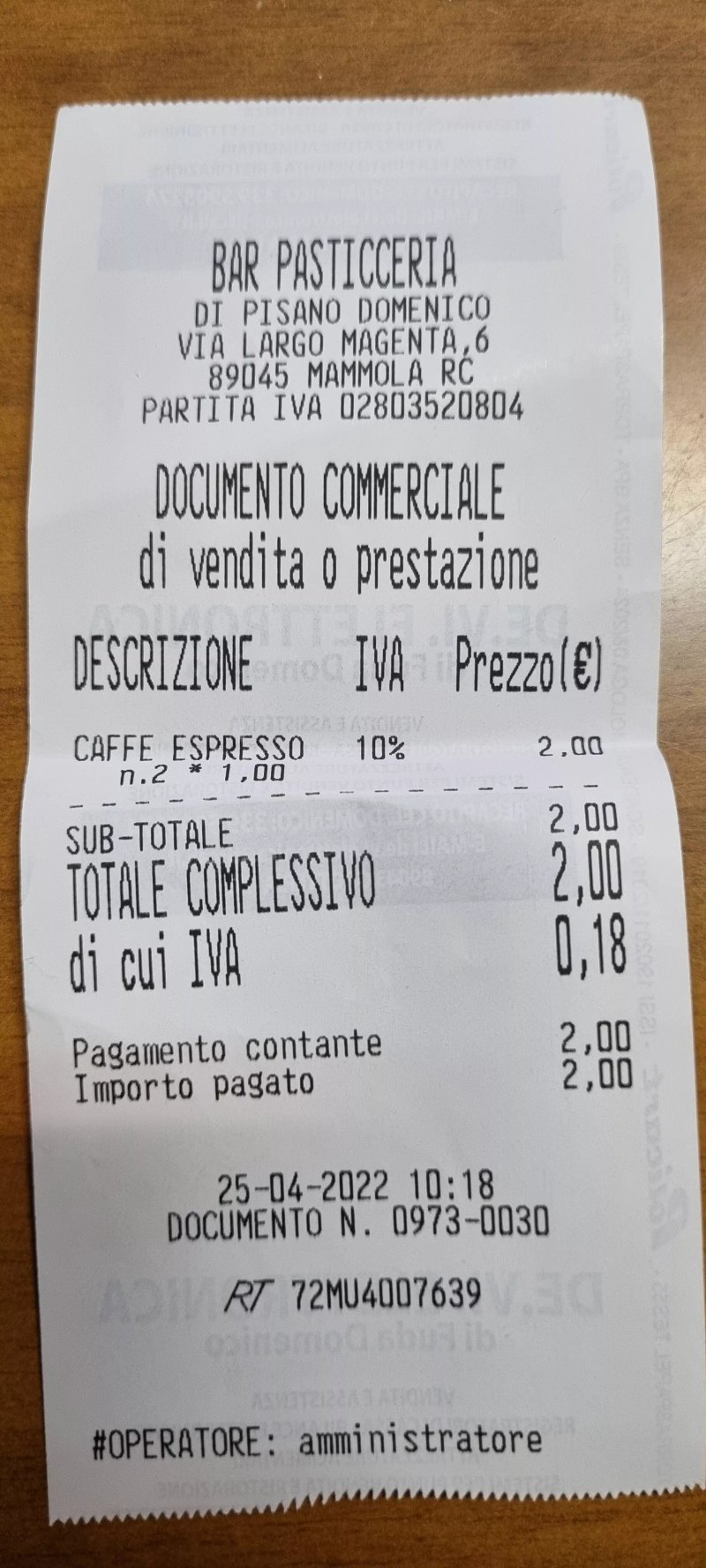 Pasticceria Bar Gelateria