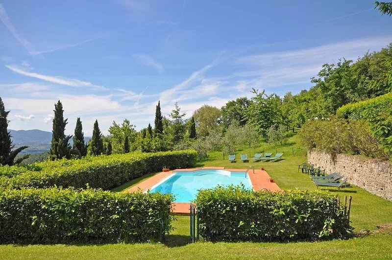 Beautiful apartment for 4 people with WIFI, pool, TV, panoramic view and
