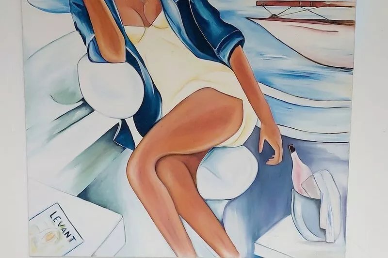 Appartement cosy avec grande terrasse vue mer au cœur de l'ile du Levant