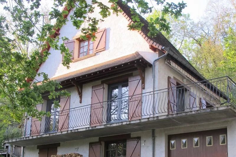 The house in the country castle, near Blois.