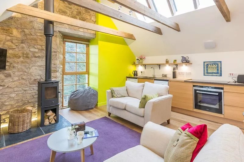 Rural chic - The Hayloft others style and comfort with a rustic charm.
