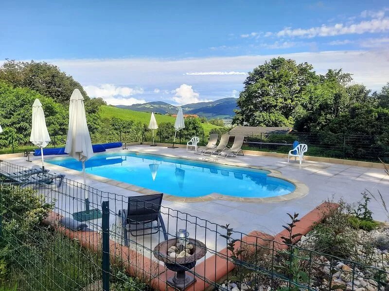 Family castle in a 5 hectares park between Lyon and St Etienne