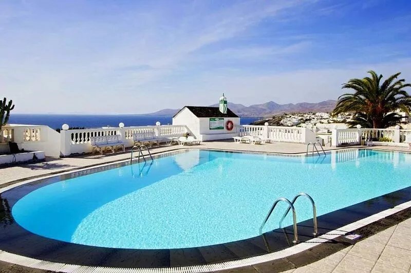 Luxury apartment, large private sun terrace, full UK TV, WiFi, immaculate pool.
