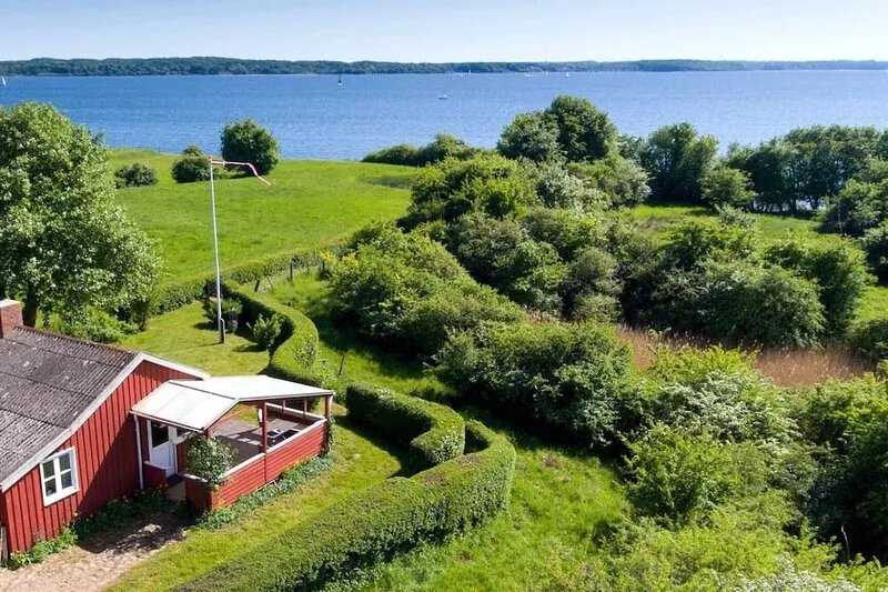 Danish dream house on the Flensburg Fjord