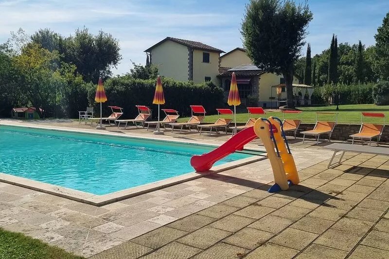 Summer in Confortable Villa near Anghiari 14 Host  7 Rooms 7 Bathroom, pool, AC