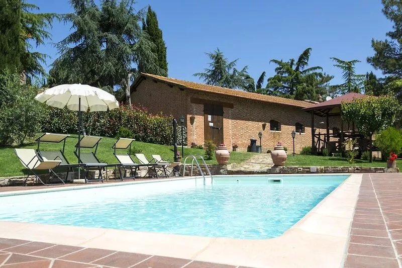 Wonderful  villa for 4 guests with WIFI, A/C, private pool, TV and panoramic