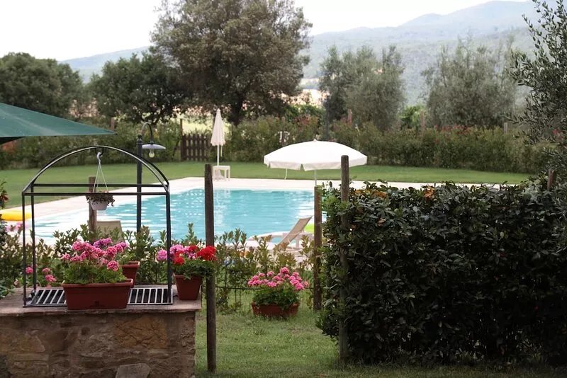Detached apartment with swimming pool for exclusive use