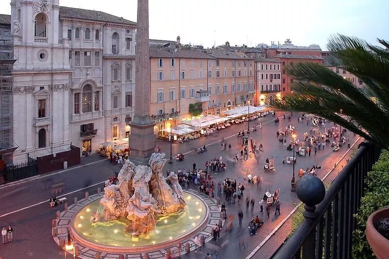 A house in the heart of Rome, ideal to visit on foot. Comfort and calm area