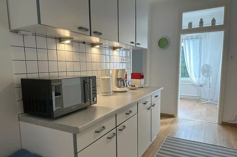 Apartment with veranda, children welcome, free parking, garden