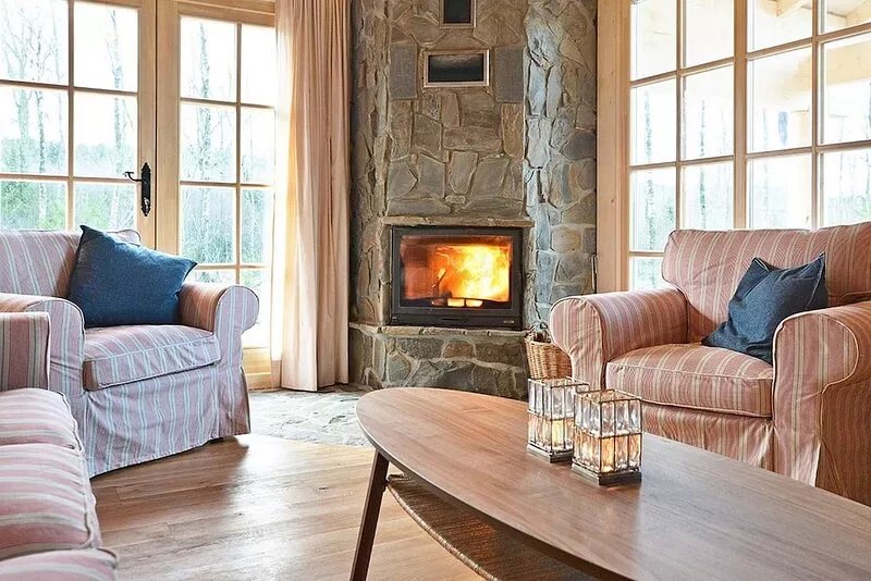 Beautiful luxury wood cabin in southern Sweden