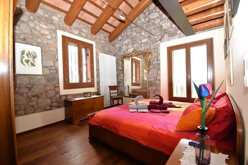 Apartment in an 18th century village in the regional park of the Euganean Hills