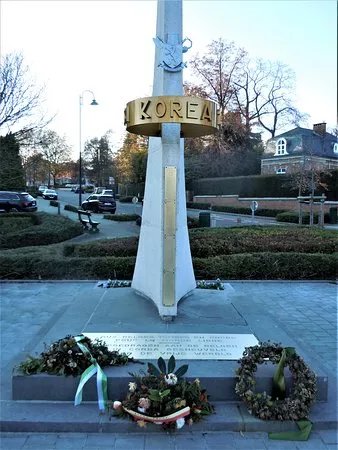 Monument national a la memoire des volontaires belges tues en Coree