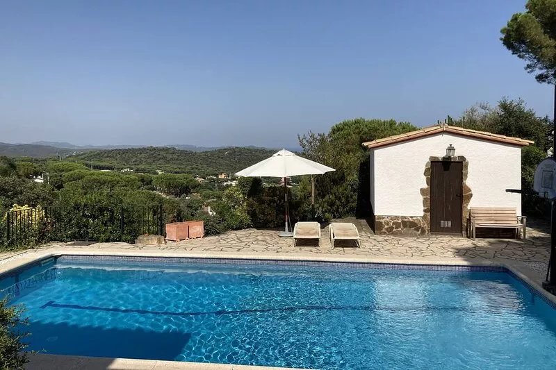 Villa with spectacular sea view in Platja D´Aro now with airconditioning!