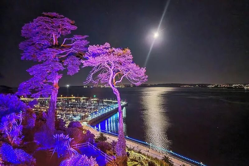 A stylish apartment with spectacular views over Torbay.
