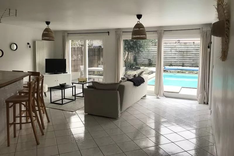Apartment Center Rennes Garden & Private Pool