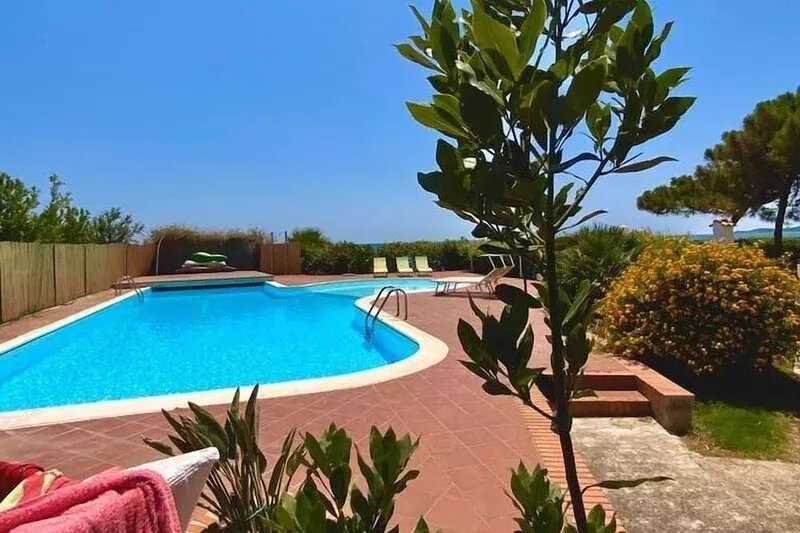 Beautiful Split Villa, Right On The Beach With Swimming Pool And Tennis Court!