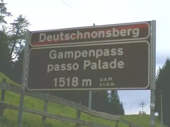 Gampen Pass